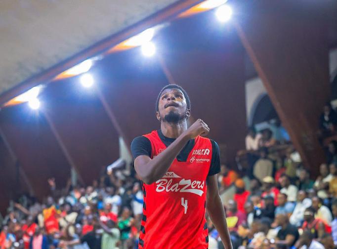 Tonny Drilleba in action for Nam Blazers