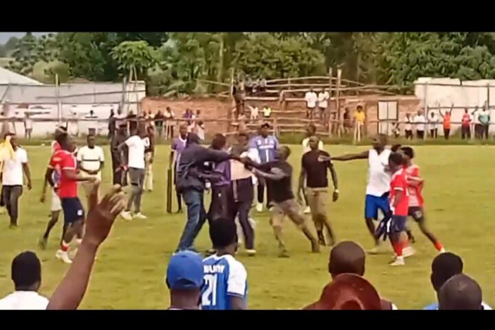 VIDEOS: Referees Beaten Again in Big League match