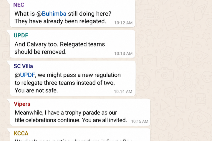 Inside UPL WhatsApp Group: Lugazi, Express in trouble after FUFA jibe