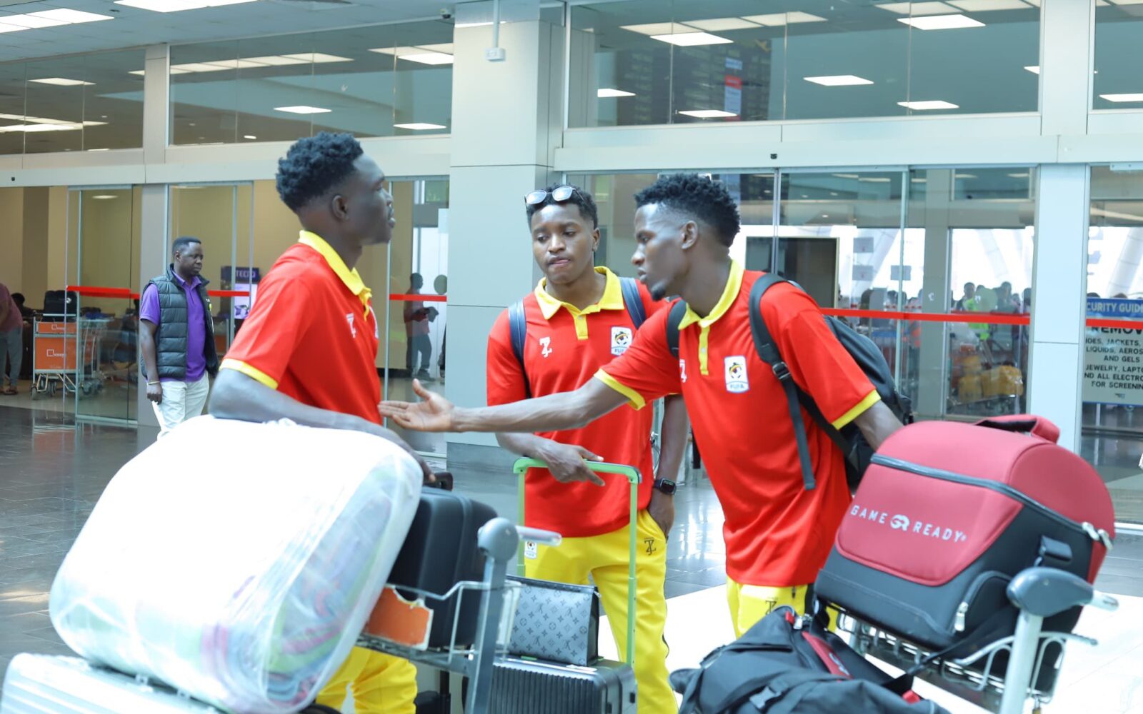 Uganda Cranes in Morocco for International Friendlies