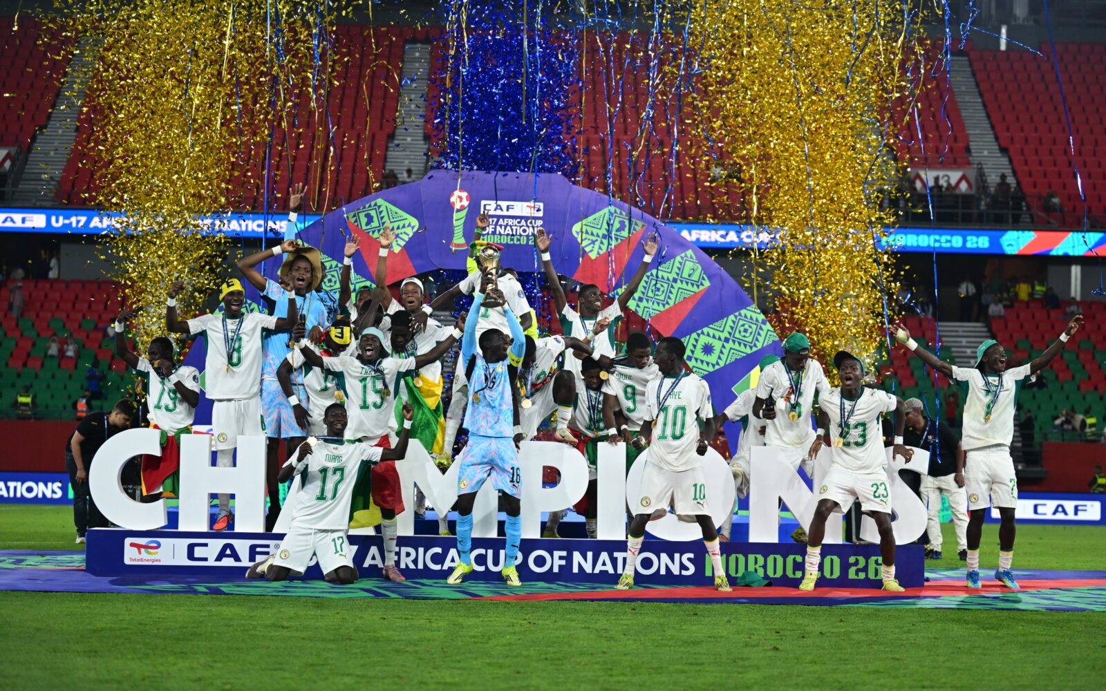 AFCON U17: Senegal Champions after shootout victory over Tanzania