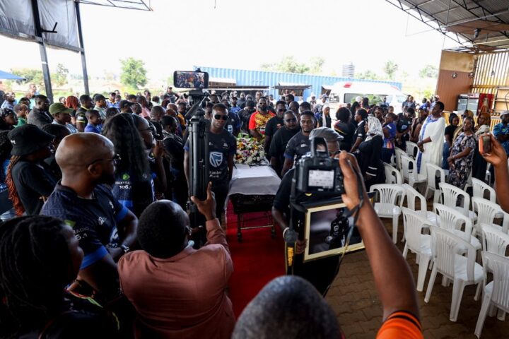 Mother breaks down as parents recount final moments of rugby star Sydney Gongodyo