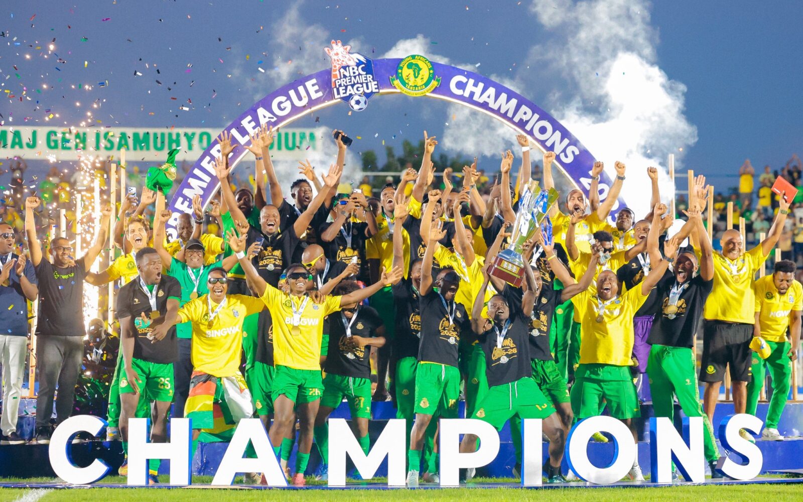 Allan Okello, Young Africans Win Tanzania Premier League title