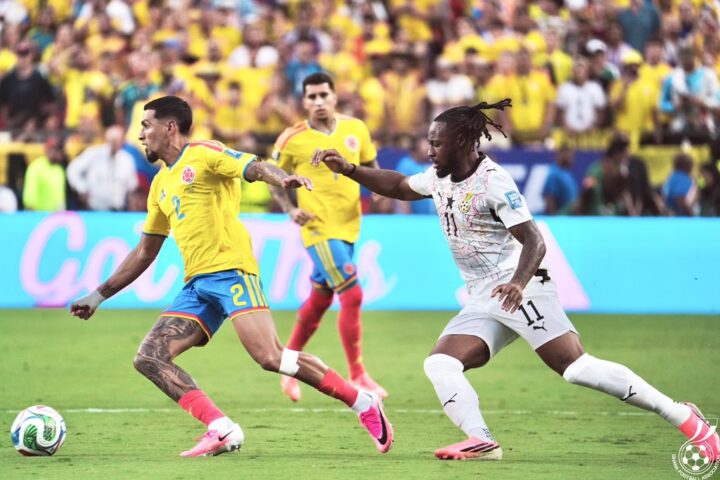 Ghana knocked out of World Cup by Colombia