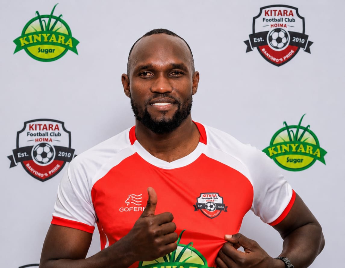 Kitara unveil Uganda Cranes Goalkeeper Joel Mutakubwa