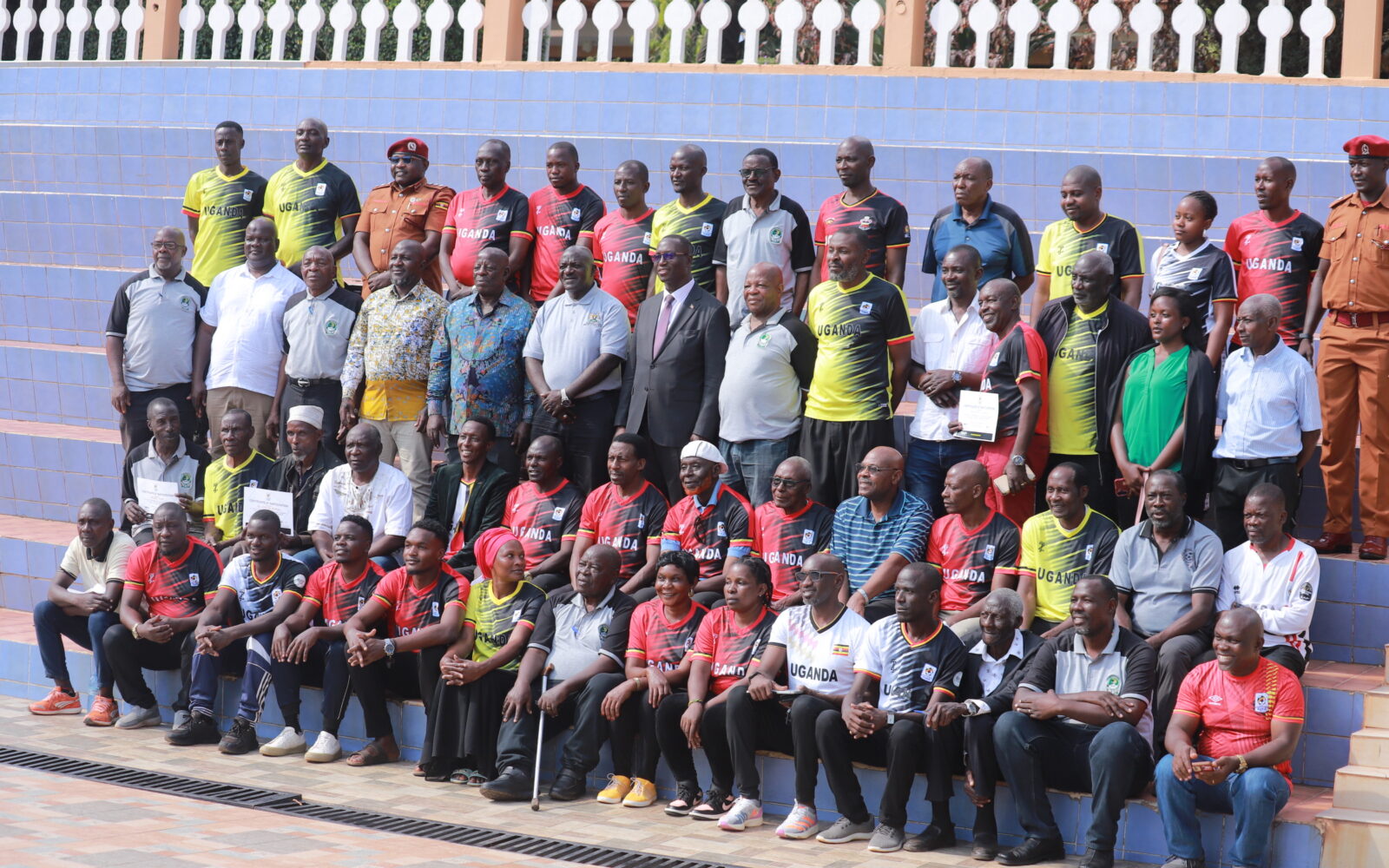 Katumba Wamala urges former footballers to take up leadership roles
