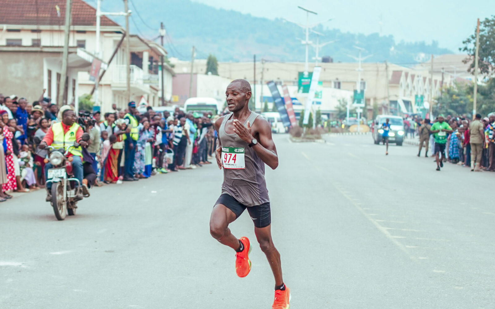 Chemonges Breaks Tusker-Lite Rwenzori Marathon Course Record