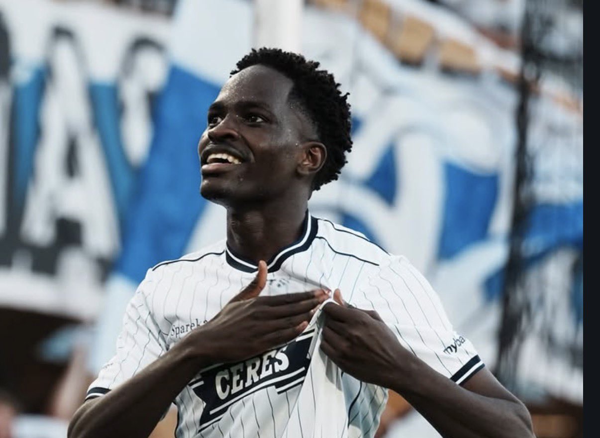 VIDEOS: James Bogere scores brace in UEFA Champions League qualifiers