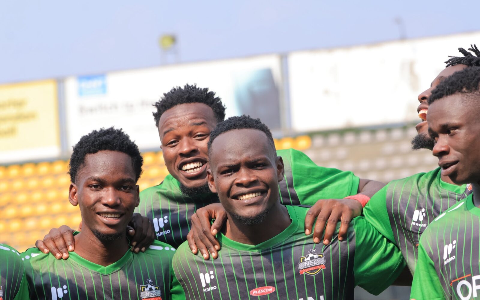 Basangwa Brace Fires NEC Into FUFA Super 8 Semi-Finals