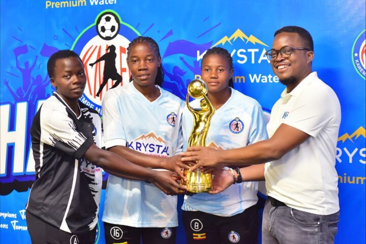 Krystal Water Kits Kawempe Muslim Ahead of CAF Regional Qualifiers