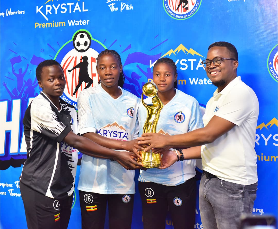 Krystal Water Kits Kawempe Muslim Ahead of CAF Regional Qualifiers