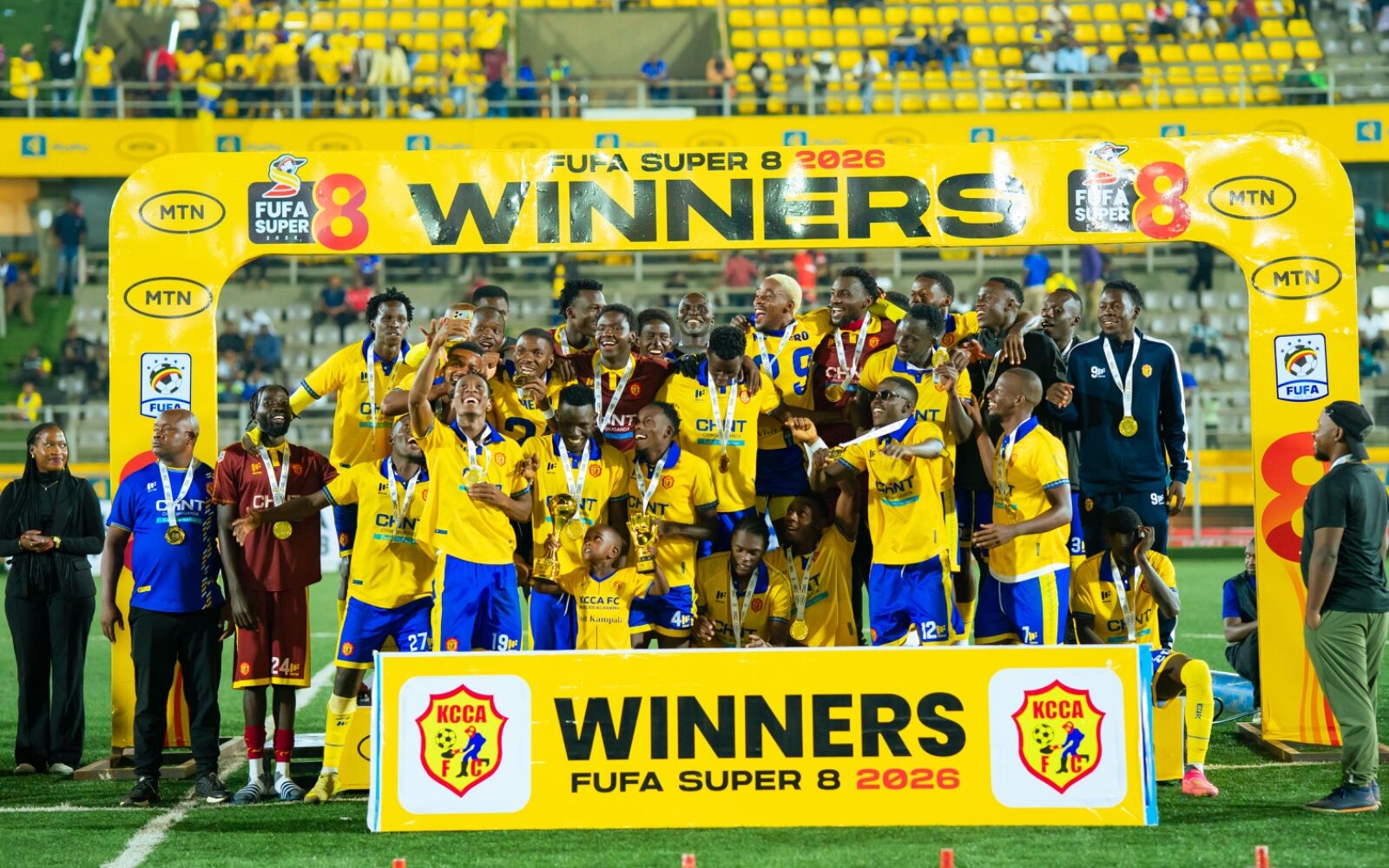 KCCA Crown FUFA Super 8 After Narrow Win Over NEC