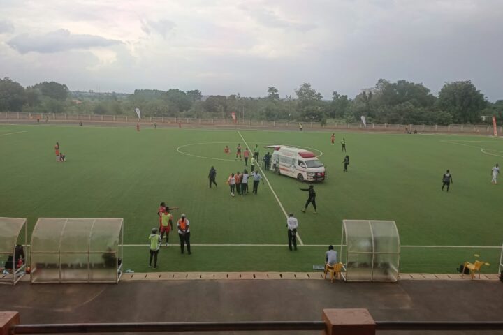 Blacks Power’s Ivan Okello Rushed to Hospital with Suspected Broken Leg